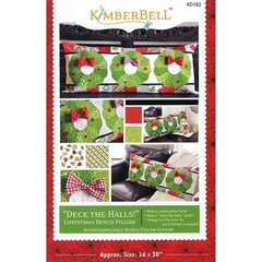 Deck The Halls Bench Pillow Deck The Halls Bench Pillow