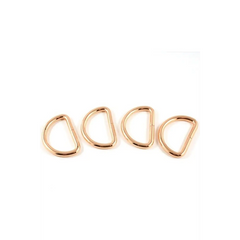 D-Rings 4 pack 1/2" 12mm D-Rings 4 pack 1/2" 12mm