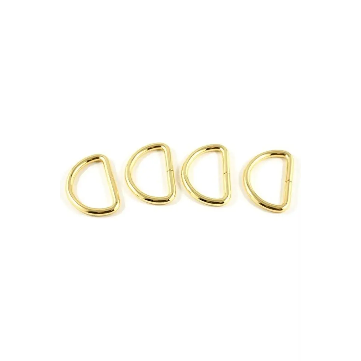 D-Rings 4 pack 1/2" 12mm D-Rings 4 pack 1/2" 12mm