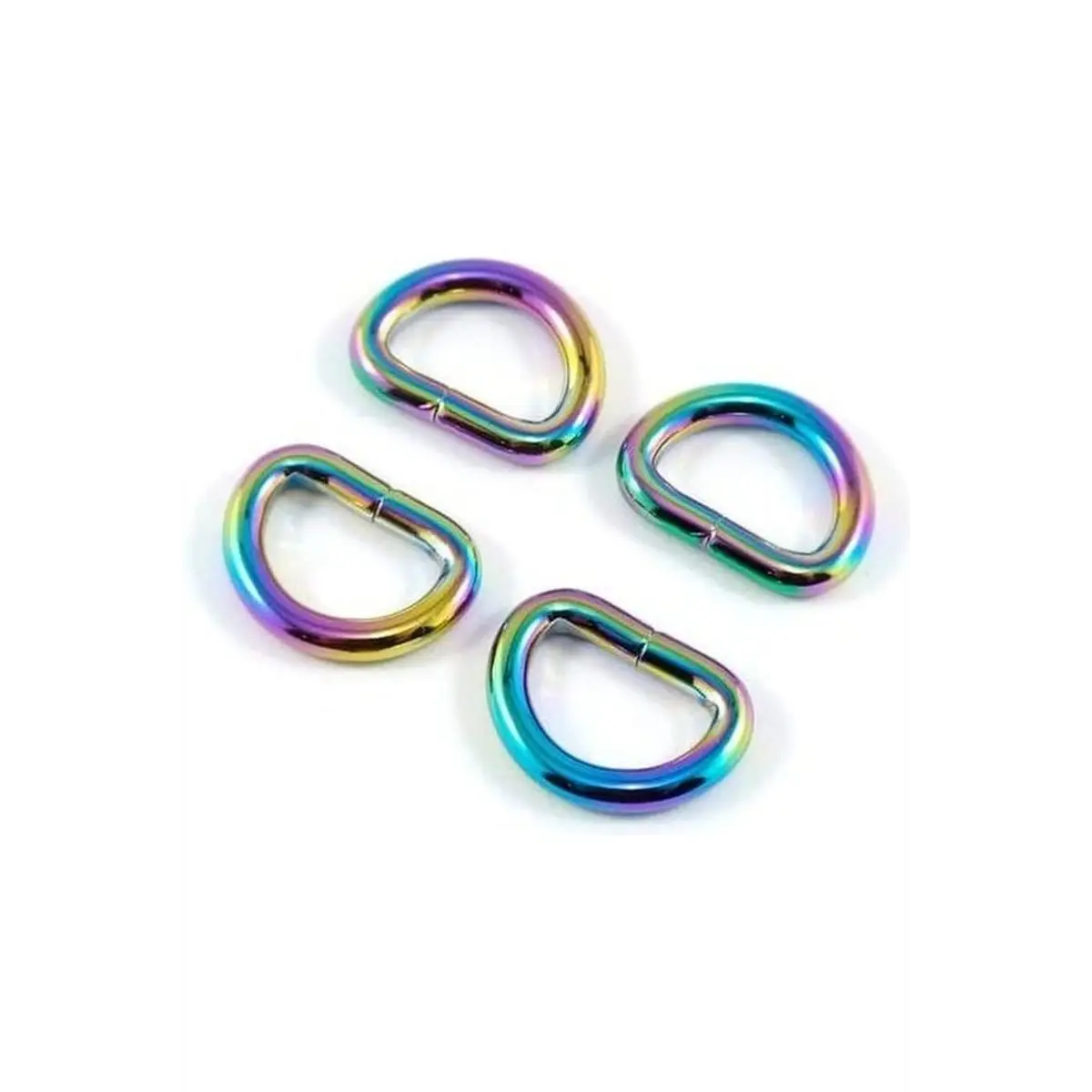 Emmaline, D-Rings 4 pack 1/2" 12mm Emmaline, D-Rings 4 pack 1/2" 12mm