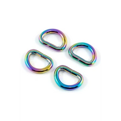 Emmaline, D-Rings 4 pack 1/2" 12mm Emmaline, D-Rings 4 pack 1/2" 12mm