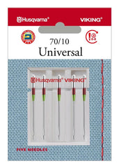 HUSQVARNA® VIKING® Universal Needles Size 70/10 5-pack HUSQVARNA® VIKING® Universal Needles Size 70/10 5-pack