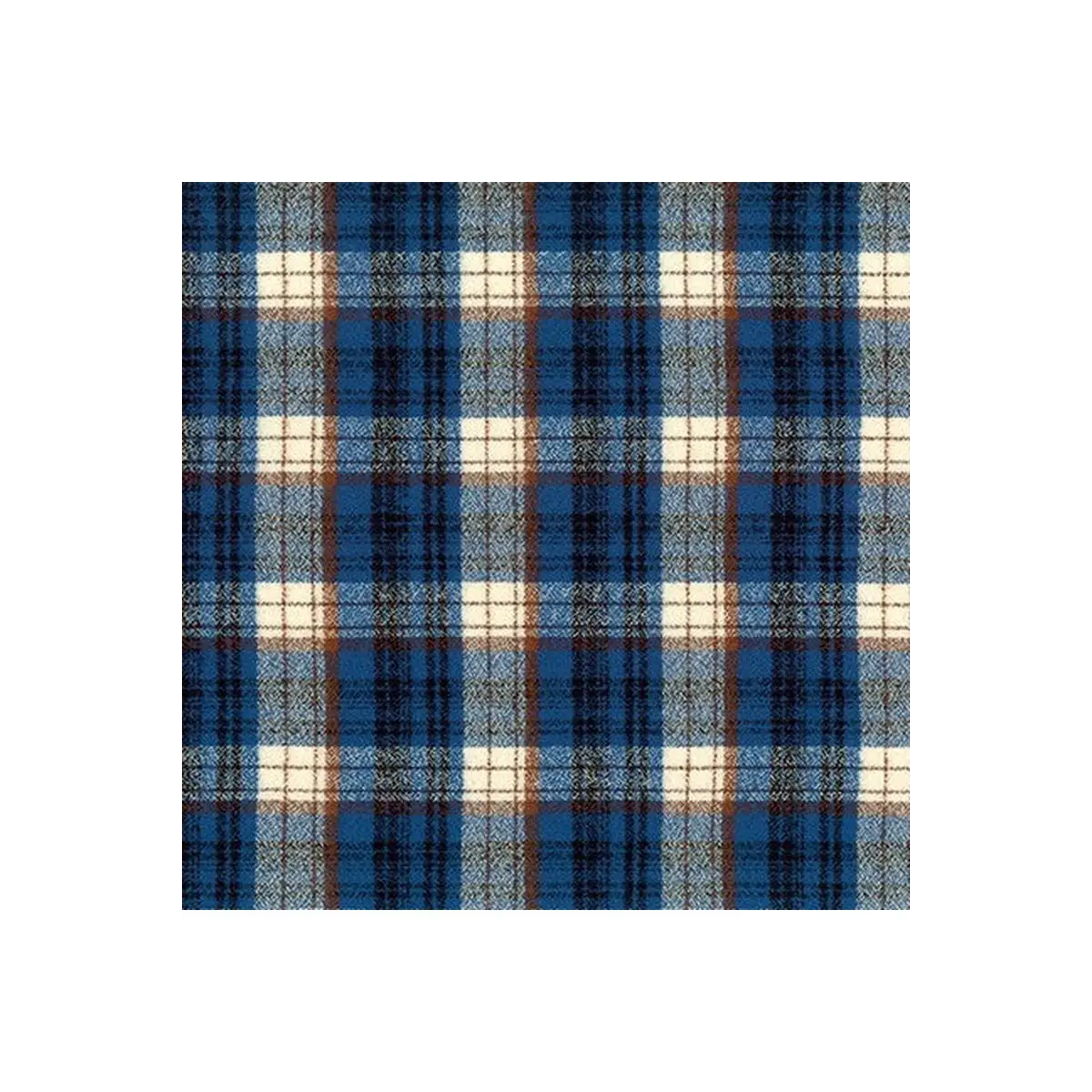 Fabric, Robert Kaufman, Dark Blue and White Plaid Fabric, Robert Kaufman, Dark Blue and White Plaid