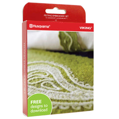 HUSQVARNA® VIKING® Felting Embroidery Set (9) HUSQVARNA® VIKING® Felting Embroidery Set (9)