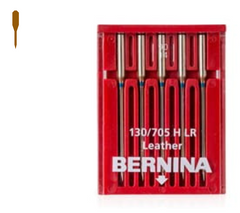 Bernina Leather Needle - 130/705 H LR 90 (5) Bernina Leather Needle - 130/705 H LR 90 (5)