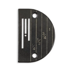 Needle Plate W/ Line Gauge - Sewing Machine Parts - 12482LG Needle Plate W/ Line Gauge - Sewing Machine Parts - 12482LG