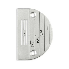 Generic Regular Needle Plate with Line Gauge - 147158LG Generic Regular Needle Plate with Line Gauge - 147158LG