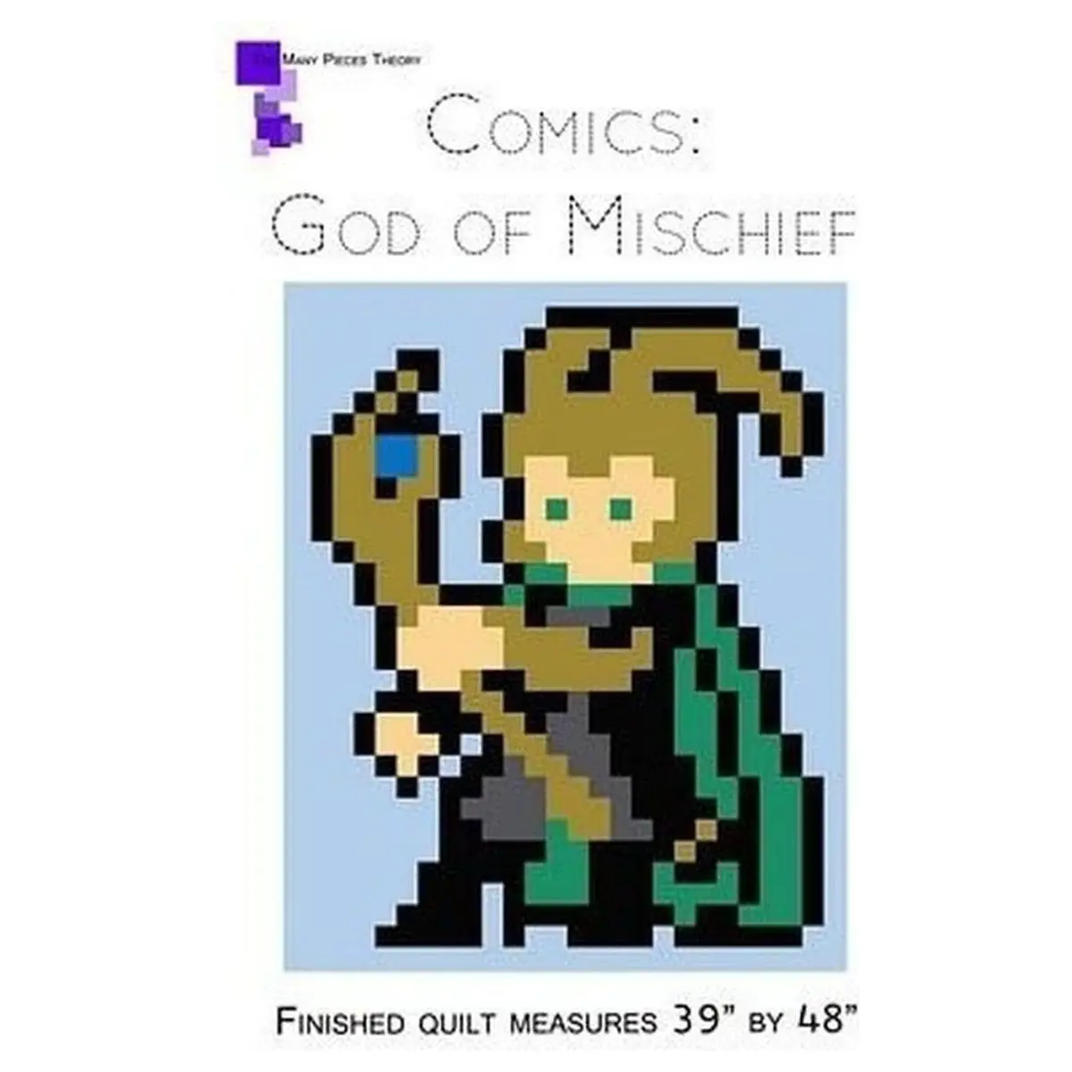 God of Mischief Quilt Pattern God of Mischief Quilt Pattern