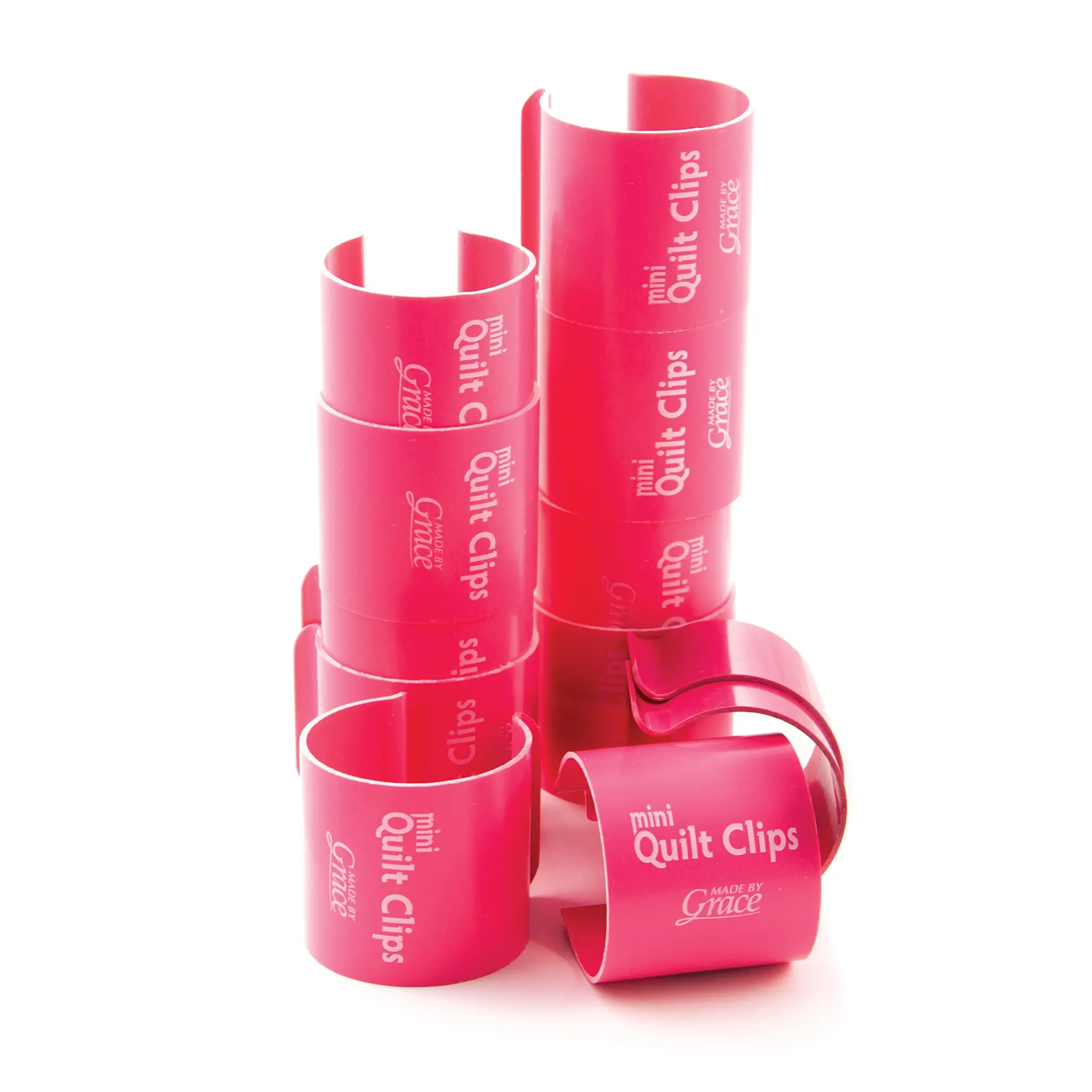 Grace Company Mini Quilt Clips - Mini Quilt Clips 2 Inch - Pink - Clips Grace Company Mini Quilt Clips - Mini Quilt Clips 2 Inch - Pink - Clips