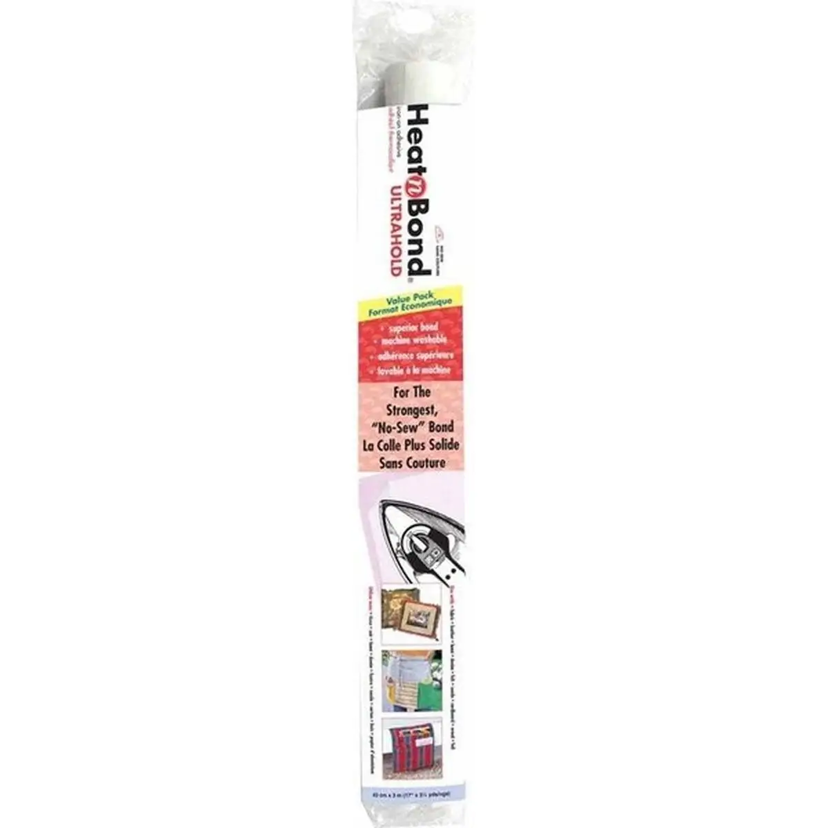 HEATNBOND Ultra Hold Iron-On Adhesive Value Pack Roll HEATNBOND Ultra Hold Iron-On Adhesive Value Pack Roll