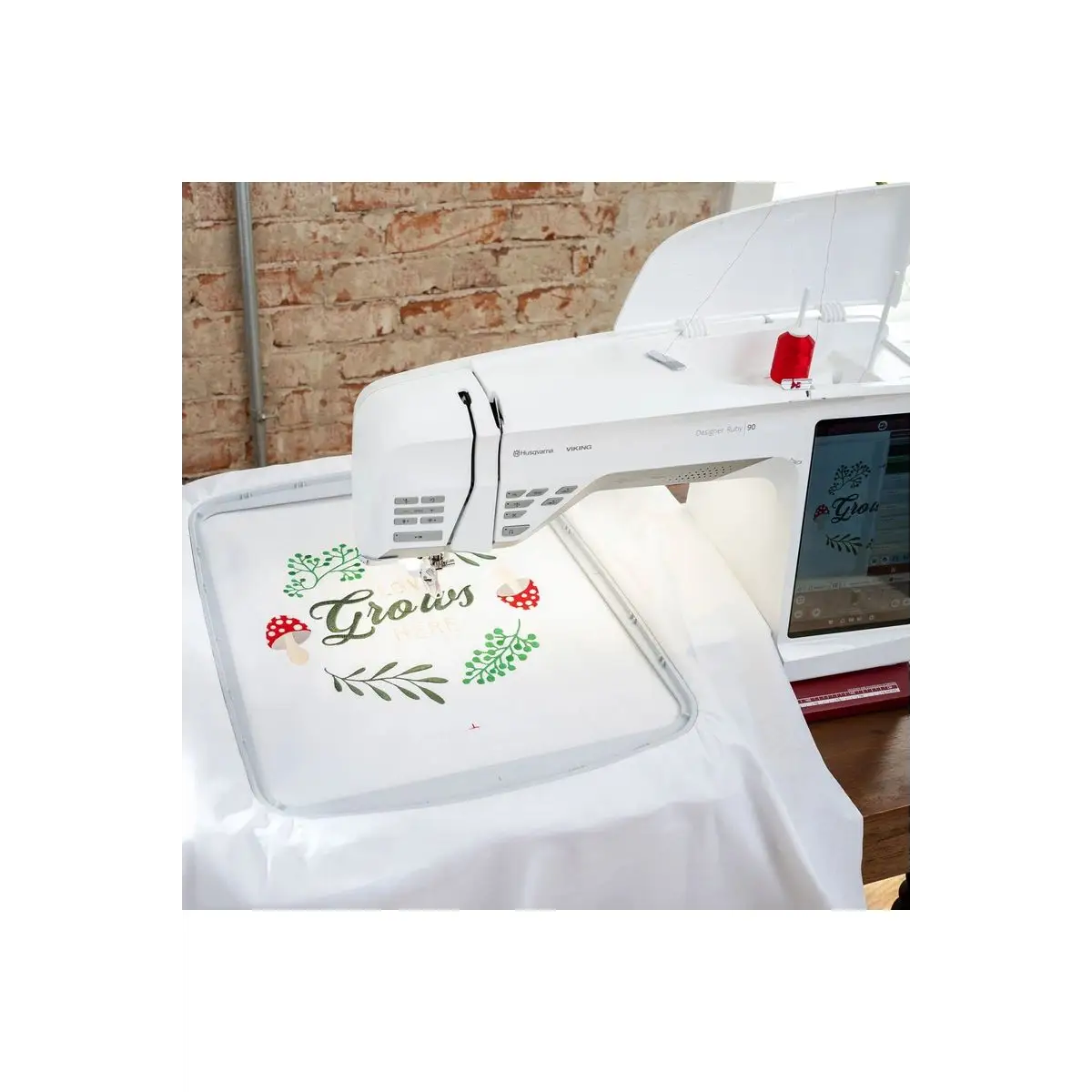 HUSQVARNA® VIKING® DESIGNER RUBY 90 Sewing & Embroidery Machine HUSQVARNA® VIKING® DESIGNER RUBY 90 Sewing & Embroidery Machine