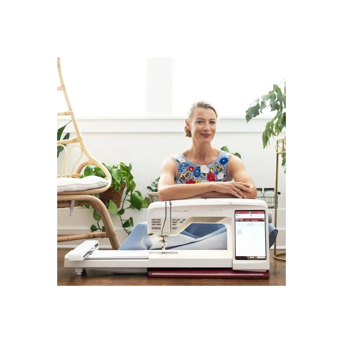 HUSQVARNA® VIKING® DESIGNER RUBY 90 Sewing & Embroidery Machine - All About Sewing HUSQVARNA® VIKING® DESIGNER RUBY 90 Sewing & Embroidery Machine - All About Sewing