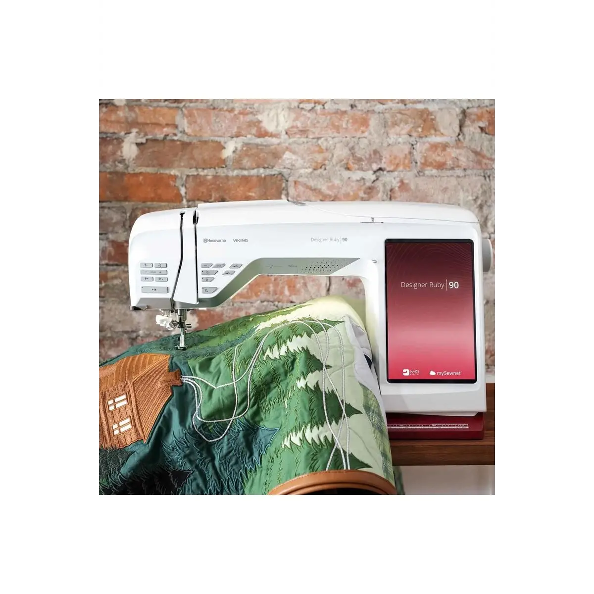 HUSQVARNA® VIKING® DESIGNER RUBY 90 Sewing & Embroidery Machine HUSQVARNA® VIKING® DESIGNER RUBY 90 Sewing & Embroidery Machine