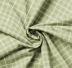 Daisy&Lilly-Windowpane Plaid, Light Sage (Sold By 1/2 Meter) Daisy&Lilly-Windowpane Plaid, Light Sage (Sold By 1/2 Meter)