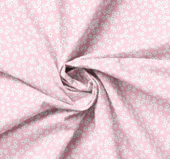 Daisy&Lilly-Floral Clusters,Light Pink (Sold By 1/2 Meter) Daisy&Lilly-Floral Clusters,Light Pink (Sold By 1/2 Meter)