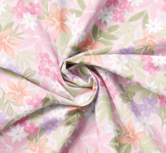Daisy&Lilly-Lillies,Pink (Sold By 1/2 Meter) Daisy&Lilly-Lillies,Pink (Sold By 1/2 Meter)