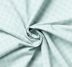 Daisy&Lilly: Windowpane Plaid, Light Blue (Sold By 1/2 Meter) Daisy&Lilly: Windowpane Plaid, Light Blue (Sold By 1/2 Meter)