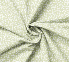 Daisy&Lilly-Floral Clusters,Light Sage (Sold By 1/2 Meter) Daisy&Lilly-Floral Clusters,Light Sage (Sold By 1/2 Meter)