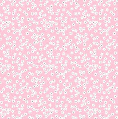 Daisy&Lilly-Floral Clusters,Light Pink (Sold By 1/2 Meter) Daisy&Lilly-Floral Clusters,Light Pink (Sold By 1/2 Meter)