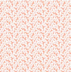 Daisy&Lilly-Daisies,Coral (Sold By 1/2 Meter) Daisy&Lilly-Daisies,Coral (Sold By 1/2 Meter)