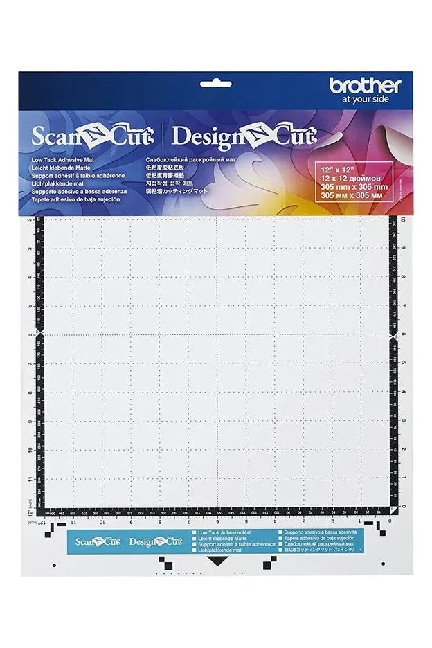 Scan'N'Cut Low Tack Adhesive Mat, 12"x12", Brother Scan'N'Cut Low Tack Adhesive Mat, 12"x12", Brother