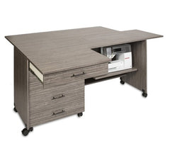 Sylvia Modèle 1600 Grande armoire modulaire pour machine à courtepointe et à coudre QuiltMate Sylvia Modèle 1600 Grande armoire modulaire pour machine à courtepointe et à coudre QuiltMate