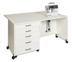 Sylvia Modèle 1600 Grande armoire modulaire pour machine à courtepointe et à coudre QuiltMate Sylvia Modèle 1600 Grande armoire modulaire pour machine à courtepointe et à coudre QuiltMate