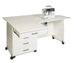 Sylvia Modèle 1600 Grande armoire modulaire pour machine à courtepointe et à coudre QuiltMate Sylvia Modèle 1600 Grande armoire modulaire pour machine à courtepointe et à coudre QuiltMate