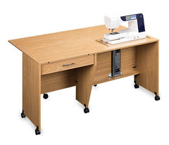 Sylvia Modèle 1600 Grande armoire modulaire pour machine à courtepointe et à coudre QuiltMate Sylvia Modèle 1600 Grande armoire modulaire pour machine à courtepointe et à coudre QuiltMate