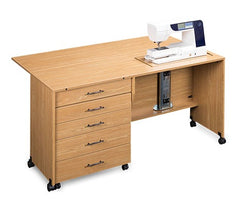 Sylvia Modèle 1600 Grande armoire modulaire pour machine à courtepointe et à coudre QuiltMate Sylvia Modèle 1600 Grande armoire modulaire pour machine à courtepointe et à coudre QuiltMate
