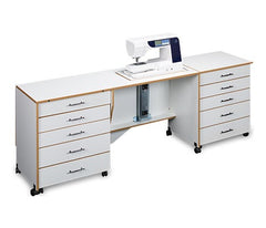 Sylvia Modèle 1600 Grande armoire modulaire pour machine à courtepointe et à coudre QuiltMate Sylvia Modèle 1600 Grande armoire modulaire pour machine à courtepointe et à coudre QuiltMate