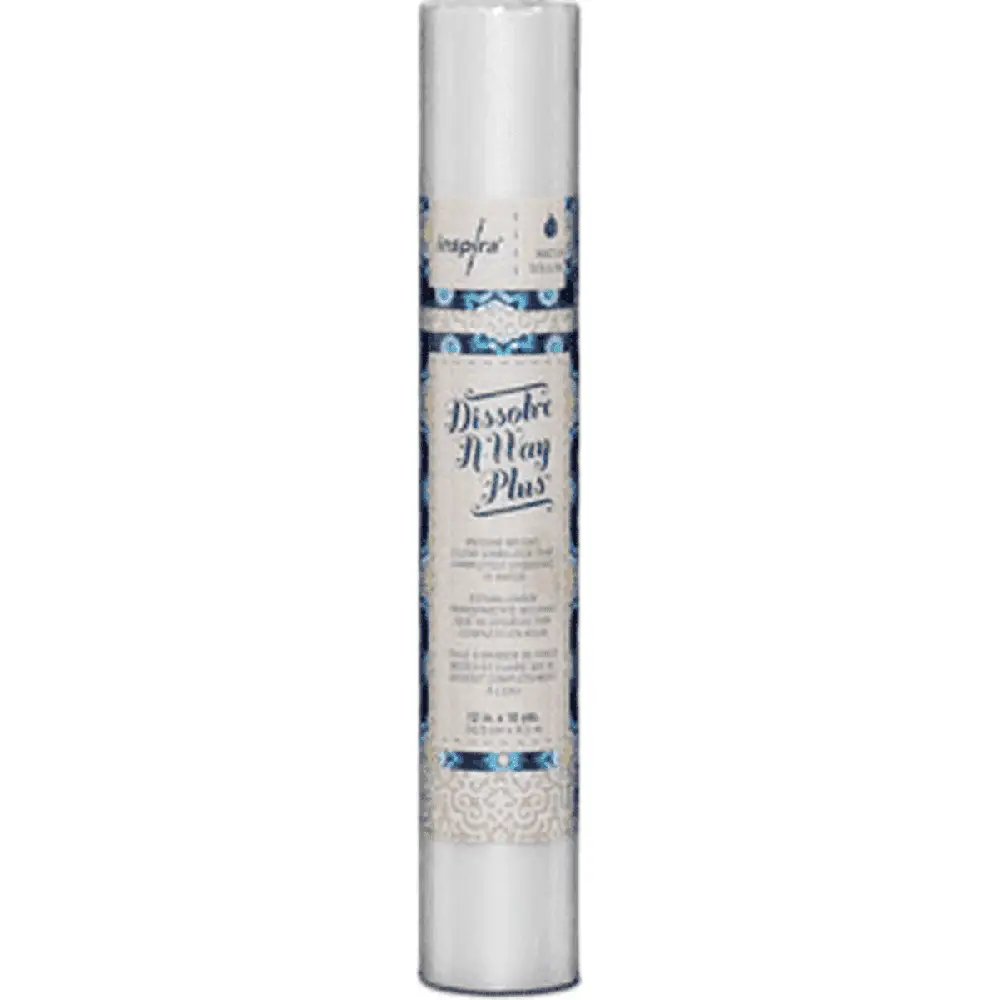 Husqvarna Viking INSPIRA Dissolve-A-Way Plus Stabilizer 12" x 10 YDS #620113896 Husqvarna Viking INSPIRA Dissolve-A-Way Plus Stabilizer 12" x 10 YDS #620113896