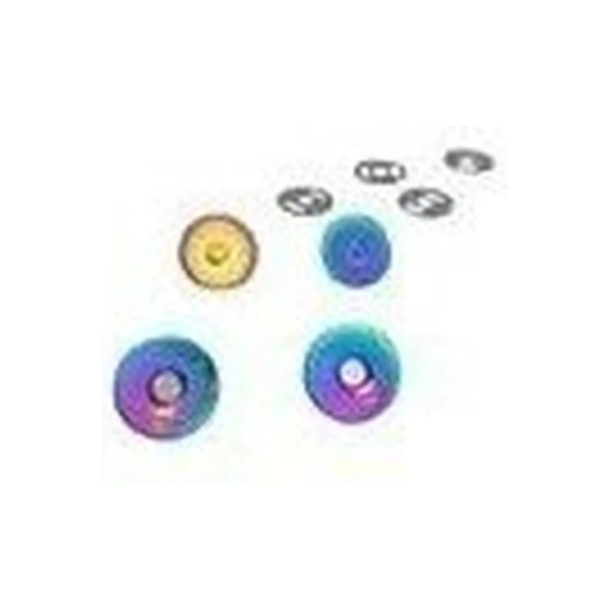 Iridescent Magnetic Snaps Iridescent Magnetic Snaps