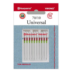 HUSQVARNA® VIKING® Universal Needle Size 70/10, 10-Pack HUSQVARNA® VIKING® Universal Needle Size 70/10, 10-Pack
