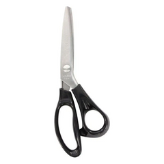 LDH 9? Pinking Shears - Black Plastic Handles LDH 9? Pinking Shears - Black Plastic Handles