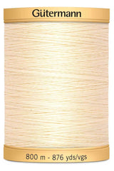 Gutermann Natural Cotton Thread (800m) Gutermann Natural Cotton Thread (800m)