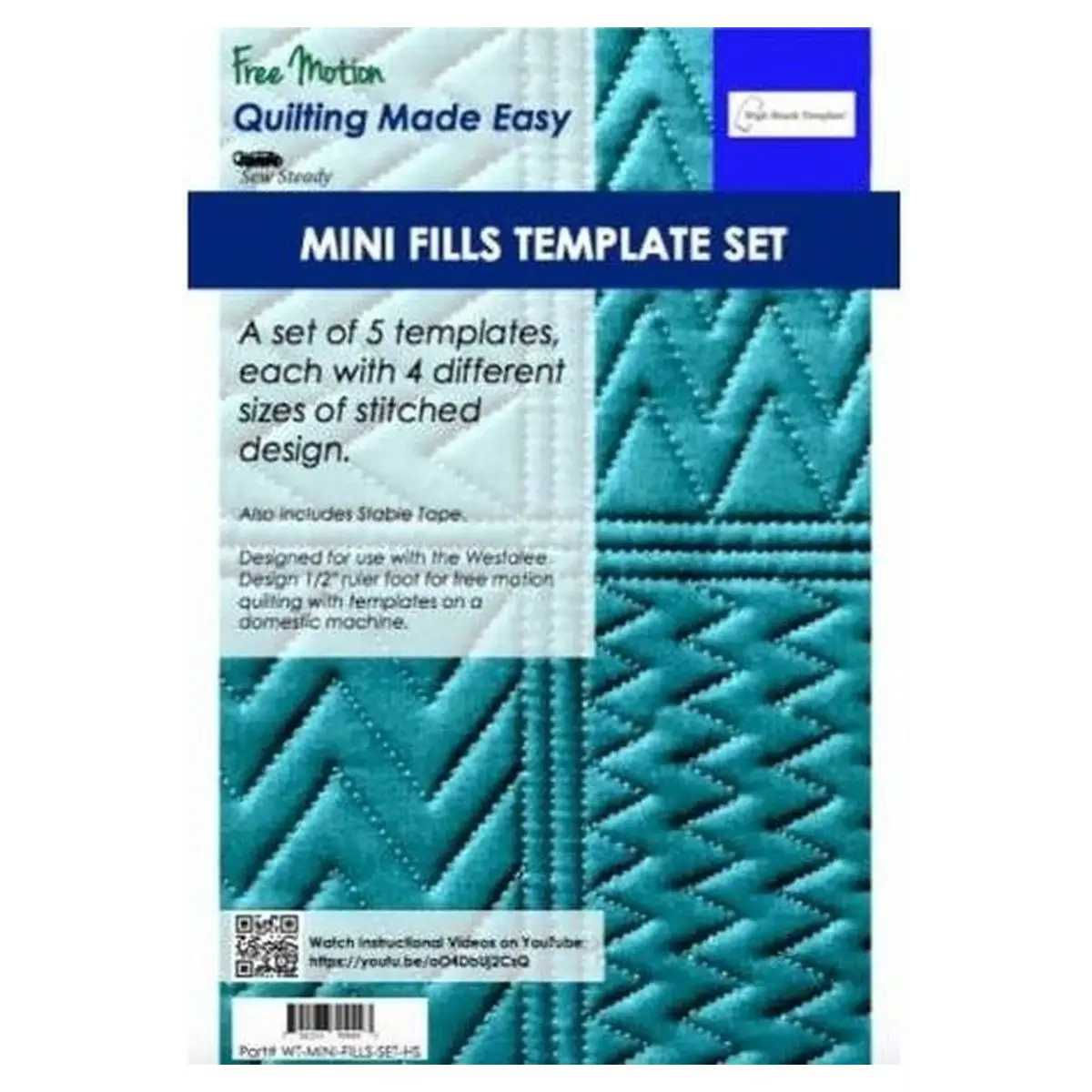 Low Shank Mini Fills Template Set 5pc Low Shank Mini Fills Template Set 5pc