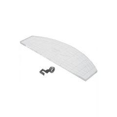 Low Shank Ruler Foot w/ 3mm Arc Template Low Shank Ruler Foot w/ 3mm Arc Template