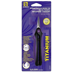 Micro Tip Spring Action Scissors - 16.5cm 6 1/2" Micro Tip Spring Action Scissors - 16.5cm 6 1/2"