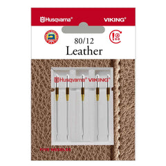 HUSQVARNA® VIKING® Leather Needle Size 80/12, 5-Pack HUSQVARNA® VIKING® Leather Needle Size 80/12, 5-Pack