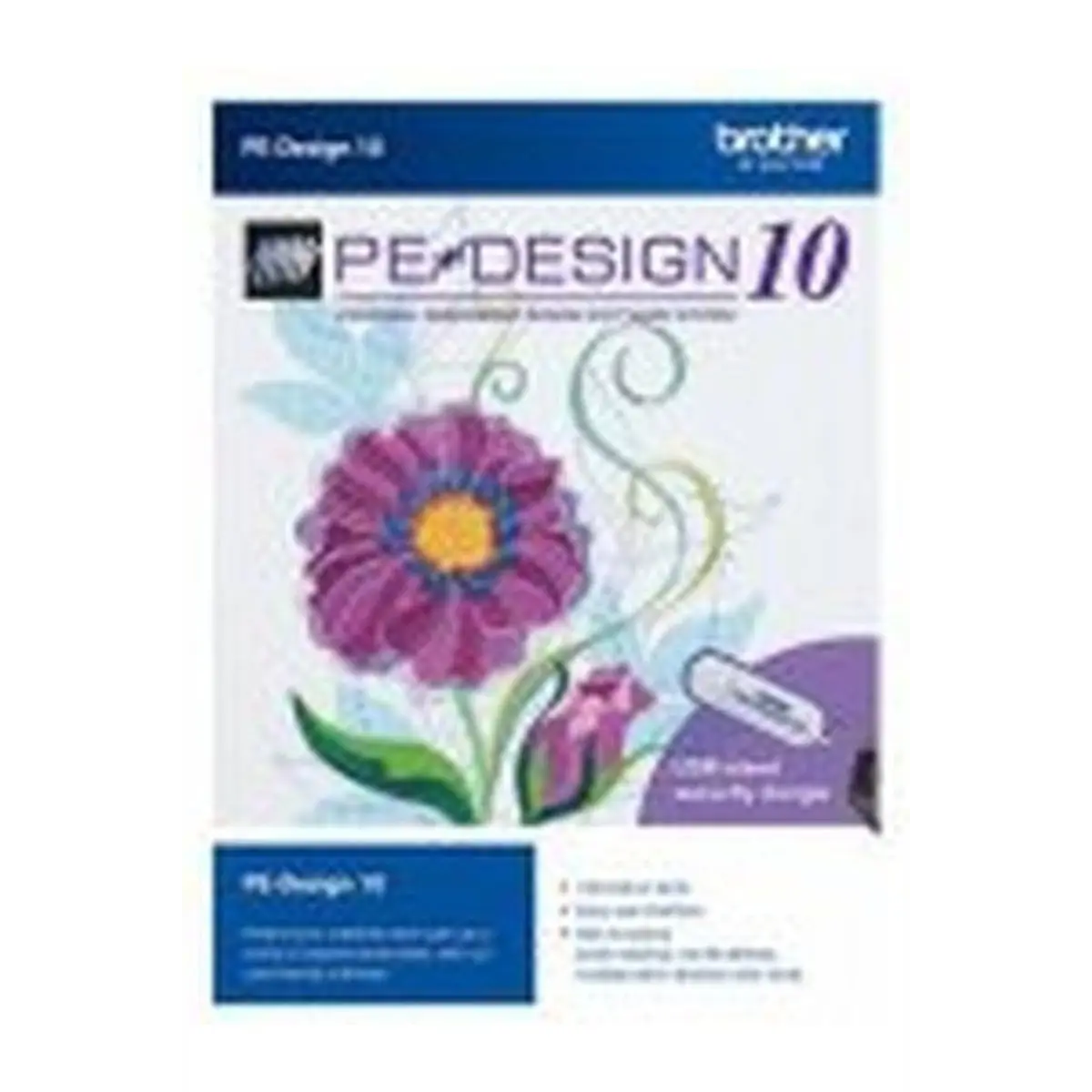 PE-Design 10 Embroidery Design and Digitizing Software PE-Design 10 Embroidery Design and Digitizing Software
