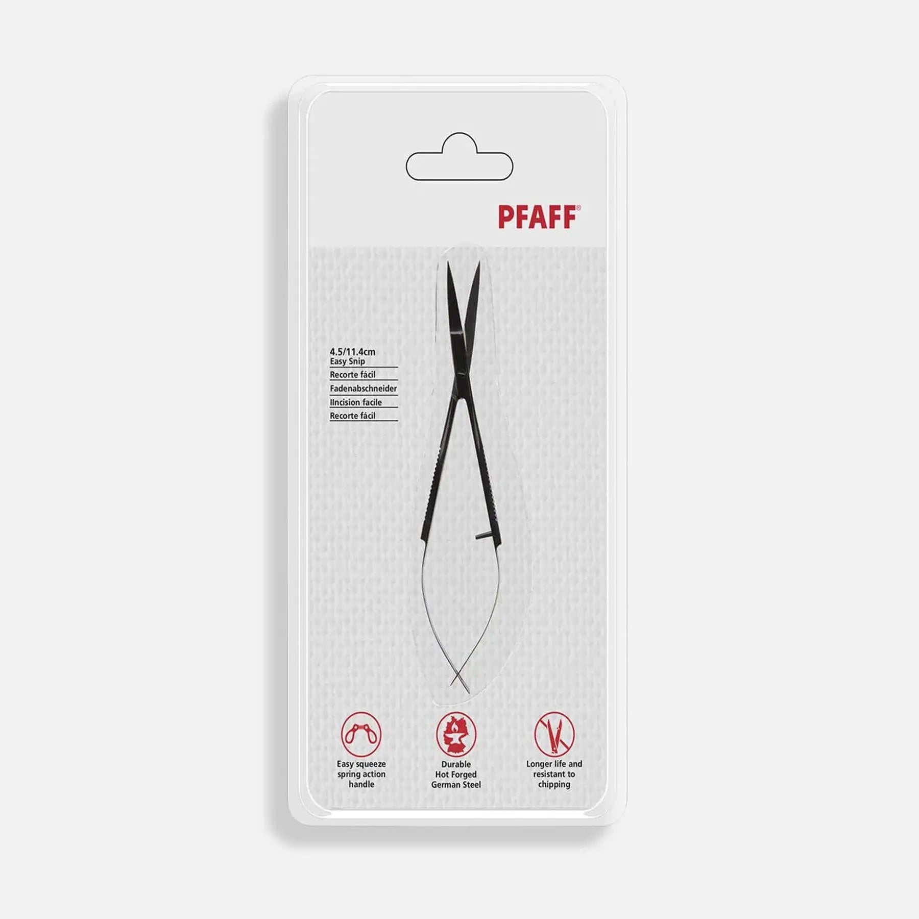 PFAFF® 4.5in/11.4cm Easy Snip - Scissors PFAFF® 4.5in/11.4cm Easy Snip - Scissors