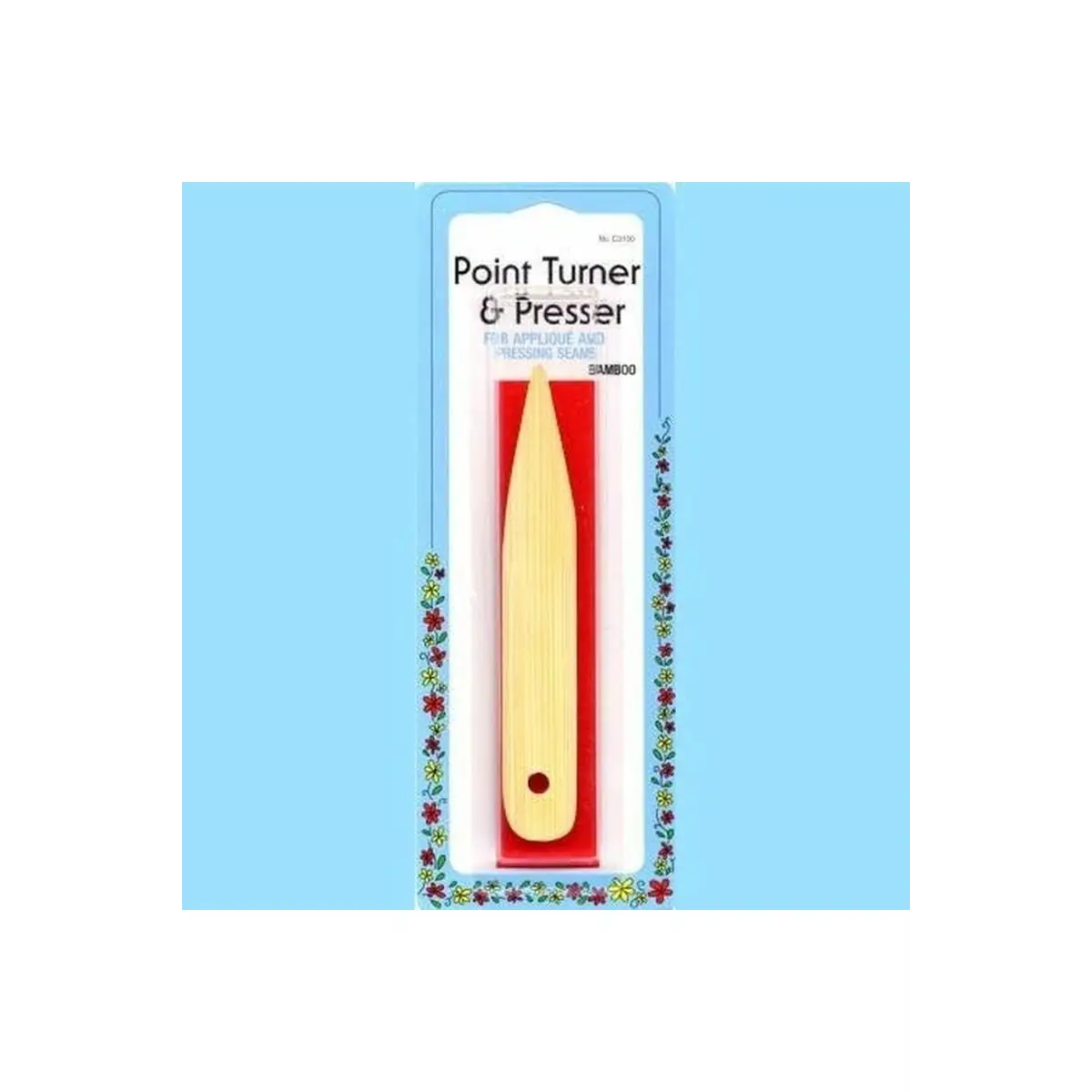 Point Turner and Presser Bamboo Point Turner and Presser Bamboo