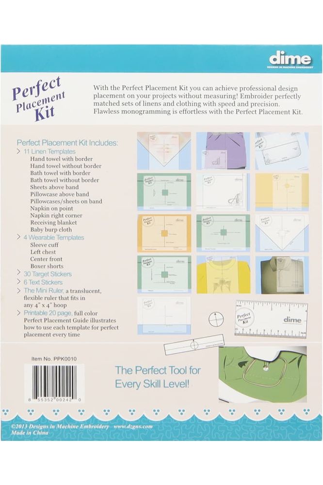 Perfect Placement Kit - DIME Perfect Placement Kit - DIME