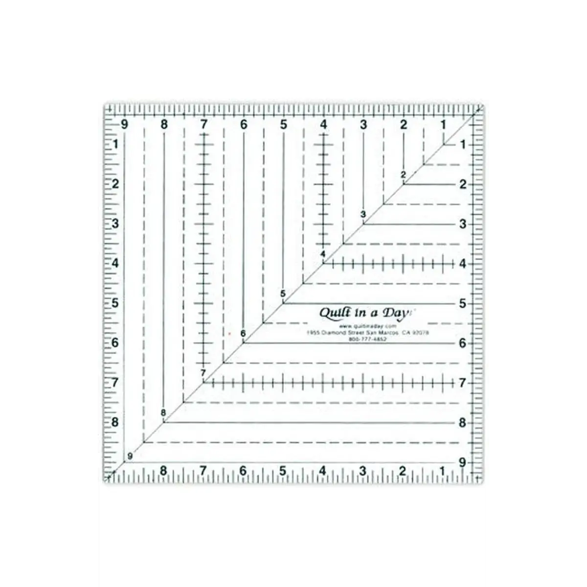 9.5 Square Up Ruler by Quilt in a Day Rulers & Templates 9.5 Square Up Ruler by Quilt in a Day Rulers & Templates