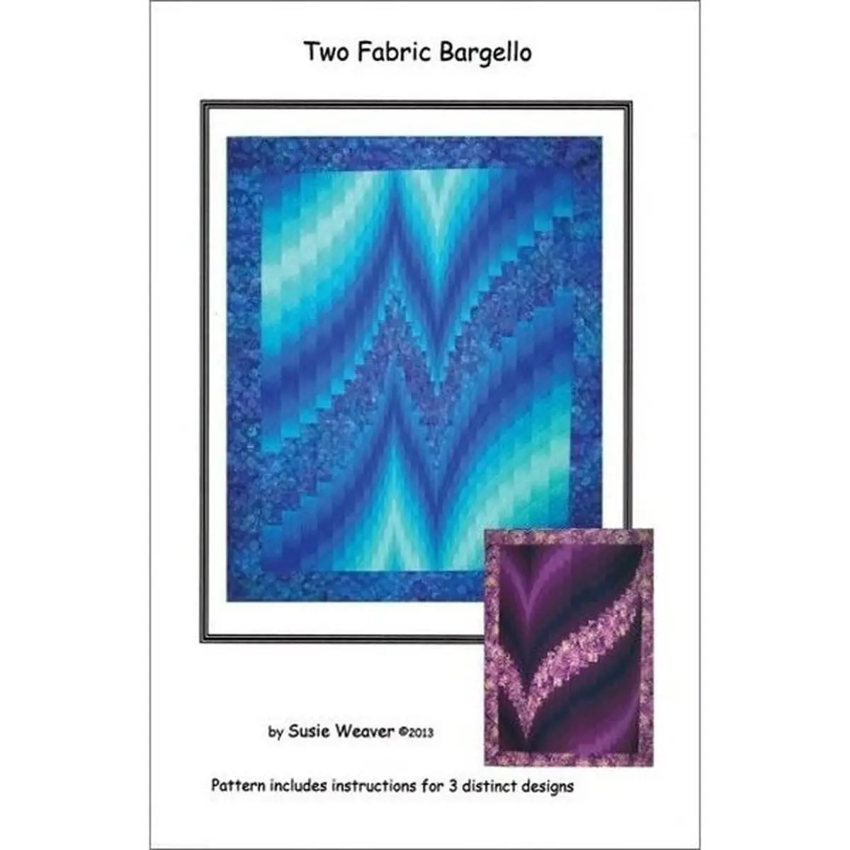 Two Fabric Bargello Pattern Two Fabric Bargello Pattern