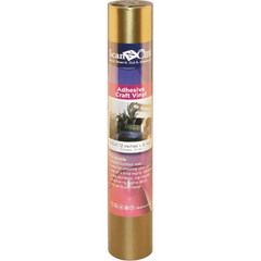 Brother ScanNCut 12"X6' Adhesive Craft Vinyl-Gold Brother ScanNCut 12"X6' Adhesive Craft Vinyl-Gold