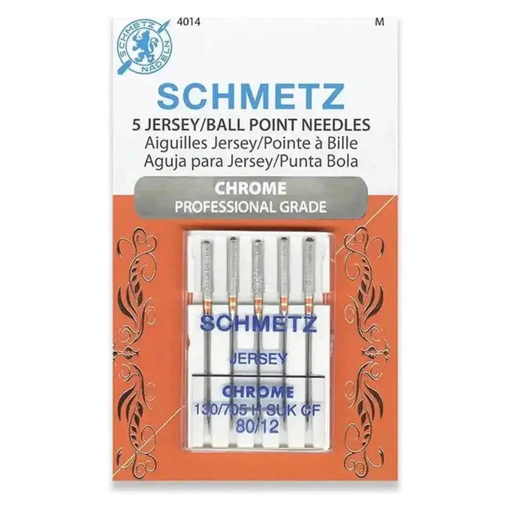 Schmetz Chrome Jersey/Ball Point Needles Schmetz Chrome Jersey/Ball Point Needles