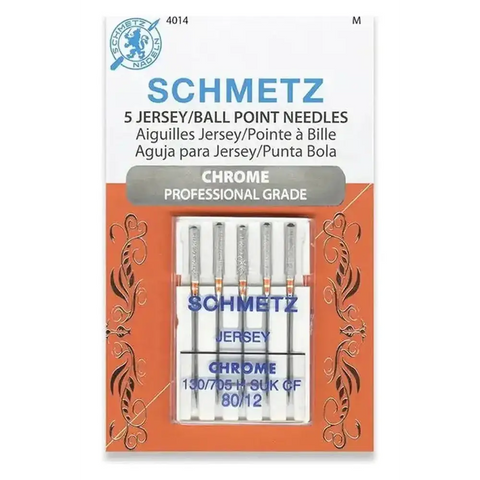 Schmetz Chrome Jersey/Ball Point Needles Schmetz Chrome Jersey/Ball Point Needles
