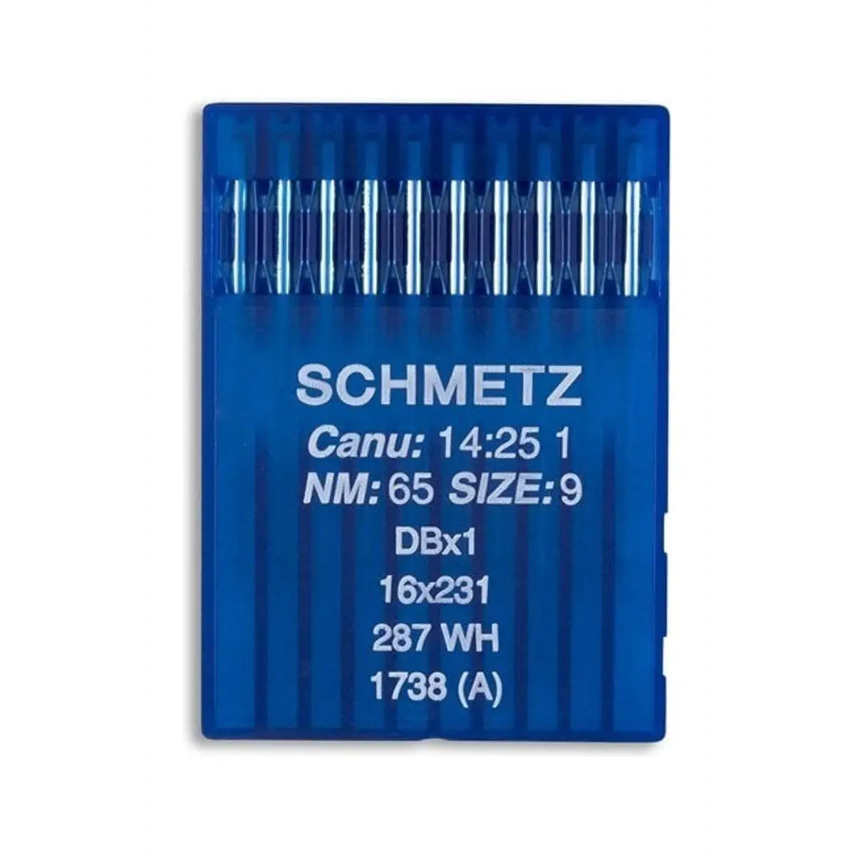 Schmetz, DBx1, 16x231, 287 WH, 1738 A Industrial Needles 10/PKG Schmetz, DBx1, 16x231, 287 WH, 1738 A Industrial Needles 10/PKG